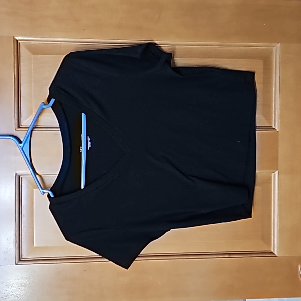 🆕️ Black No Boundaries Short Sleeve Ribbed Crop Top